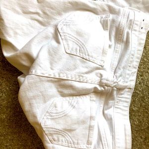 White Hollister jeans
